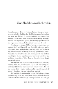 Our Shabbos in Shebreshin
