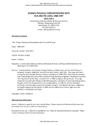 USHMM Finding