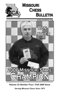 Volume 33 Number Four—Fall 2006 Issue
