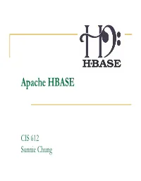 Apache HBASE