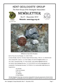 NEWSLETTER No.21 - December 2012 KGG Website: Founded 1990