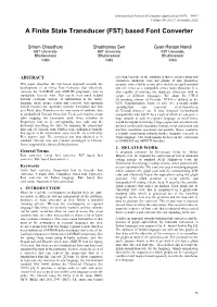 Based Font Converter