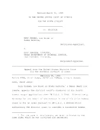 For the Sake of Consistency, We Refer to Graham by the Name Under Which He Was Convicted and Sentenced. Revised March 31, 1999 I