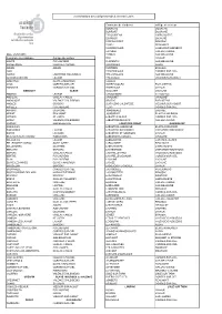 Sectorisation Collèges Par Commune-R2016