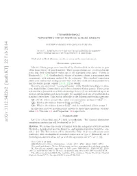 UNCONDITIONAL NONCOMMUTATIVE MOTIVIC GALOIS GROUPS 3 Is Conservative; Consult [2, §1]
