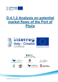 D.4.1.2 Analysis on Potential Market Flows of the Port of Ploče