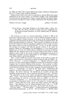 272 the 1960S and 1970S. the Reviewer Believes the Author Could Have Made Greater Use of It. a Name Index Would Be Desirable. St