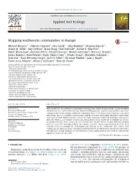 Mapping Earthworm Communities in Europe
