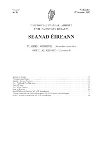 Seanad Éireann