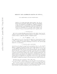 Triality and Algebraic Groups of Type $^ 3D 4$