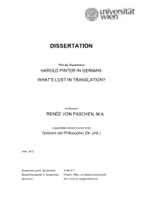 Dissertation