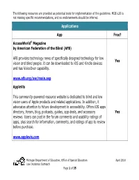 Accessworld® Magazine by American Federation of the Blind (AFB)