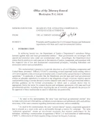 Consent Decrees and Settlement Agreements with State and Local Governmental Entities