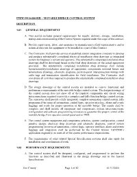 599.061801Er – Movable Bridge Control System