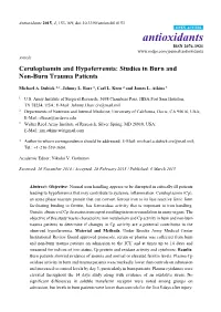 Ceruloplasmin and Hypoferremia: Studies in Burn and Non-Burn Trauma Patients