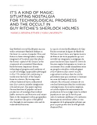It's a Kind of Magic: Situating Nostalgia for Technological Progress and The