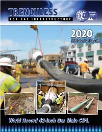 Trenchless for Gas Infrastructure 2020 Spring/Summer
