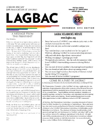 201212-LAGBAC-Newsletter.Pdf