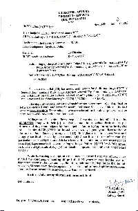 Filling up the Post of Additional Judge Attorney General (Commandant) & Dy
