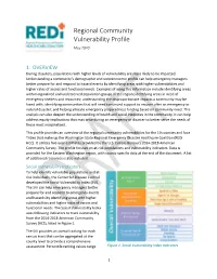 Regional Community Vulnerability Profile May 2020