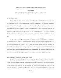 Sewage Sludge Program Description