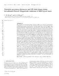 Towards Precision Distances and 3D Dust Maps Using Broadband Period–Magnitude Relations of RR Lyrae Stars