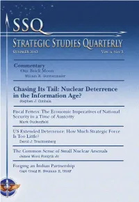 Nuclear Deterrence in the Information Age?