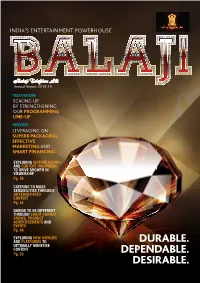 Durable. Dependable. Desirable