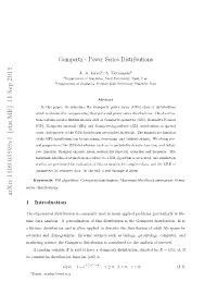 Gompertz-Power Series Distributions