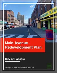 Main Avenue Redevelopment Plan