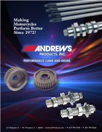 Andrewsproducts.Com • P: 847-759-0190 • F: 847-759-0848 Table of Contents