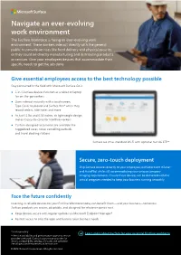 Surface Go 2 Digital Flyer