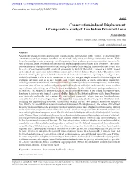 Conservation-Induced Displacement: a Comparative Study of Two Indian Protected Areas