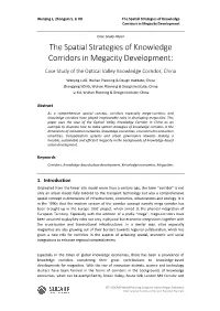 ECON the Corridor Strategies in the Megacity Development