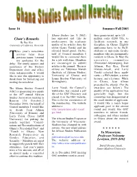 GSC Newsletter, No. 16