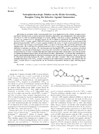 Neuropharmacologic Studies on the Brain Serotonin1a Receptor Using