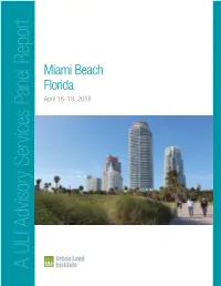 A ULI Advisory Services Panel Report