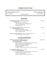 Curriculum Vitae