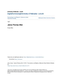 James Thomas Allan