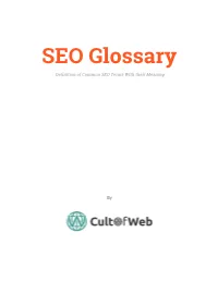 SEO​​Glossary