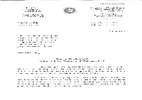 Administration's Paper on Policy Relating to a Recent Case of Sale Of