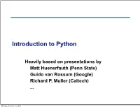 An Introduction to Python (PDF)