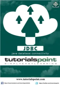 Preview JDBC Tutorial