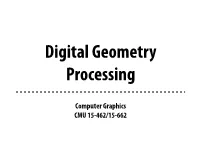 Computer Graphics CMU 15-462/15-662 Scotty 3D Setup Recitation Today! Hunt Library Computer Lab 3:30-5Pm