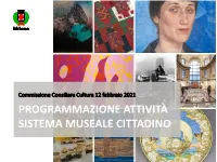 Programmazione Attività Sistema Museale Cittadino Misure E Procedure Operative