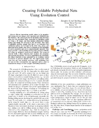 Creating Foldable Polyhedral Nets Using Evolution Control