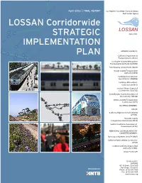 LOSSAN Corridorwide Strategic Implementation Plan Final Report (Revised) – April 2012