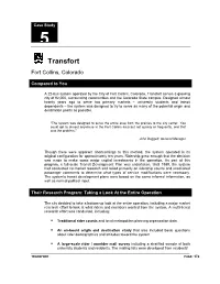 TCRP Report 37: a Handbook