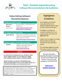 Digital Recording Software Flyer