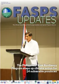 The Philippines' Risk Resiliency Program Steps up Climate Action For